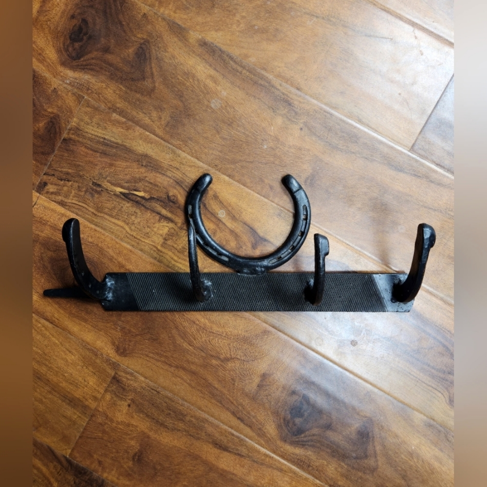 Western Decor - Farrier Nail/Horseshoe Rack